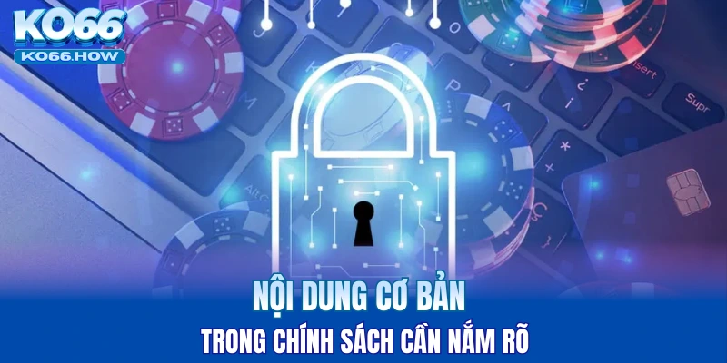 Nội dung cơ bản trong chính sách cần nắm rõ